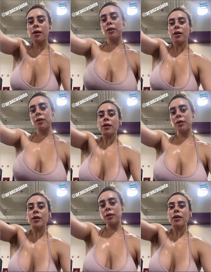 aranza sinte haciendo ejercicio