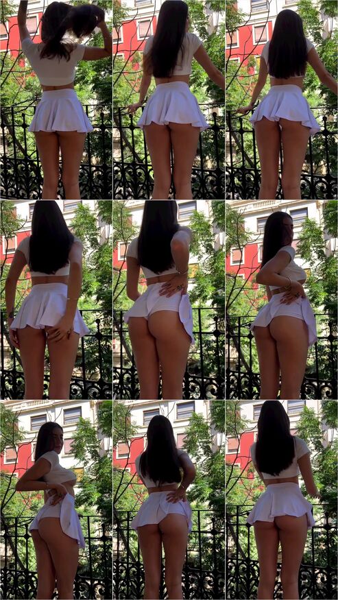 paulina franco en sexy minifalda