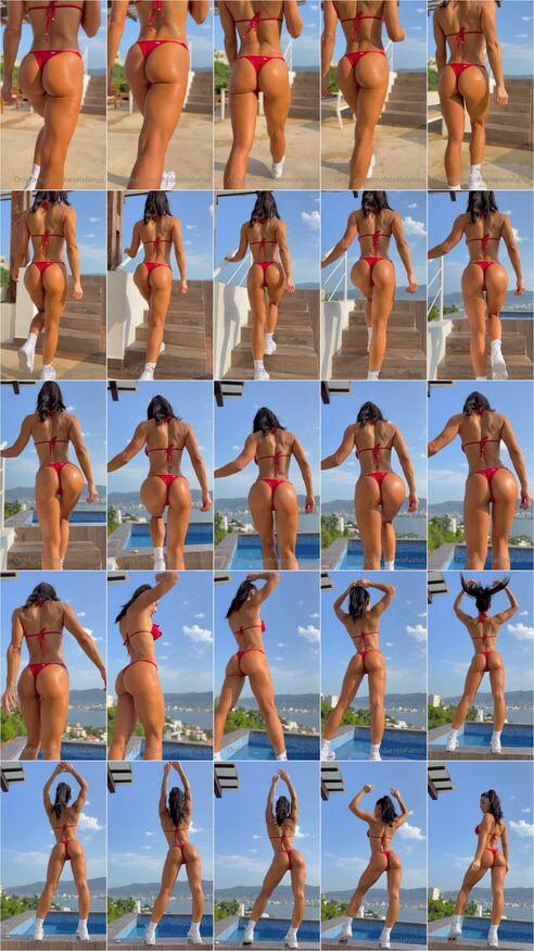 Hermoso trasero de Daniela fainus